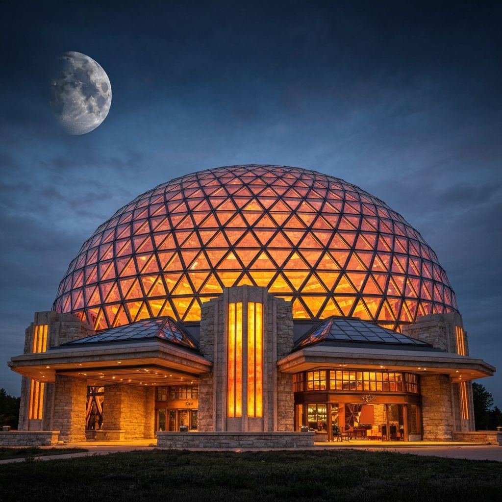 TerraDome under the cosmos